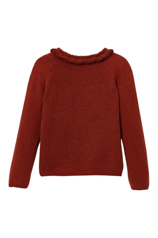 Pull en laine - Rouge brique