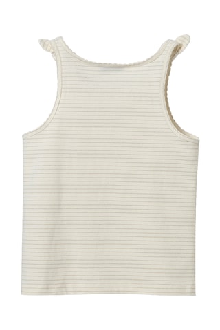 Débardeur en coton biologique - Beige
