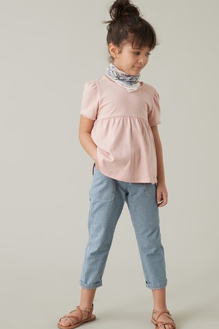 T-shirt en coton biologique - Rose