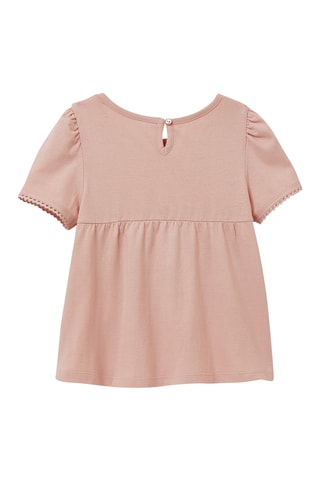 T-shirt en coton biologique - Rose