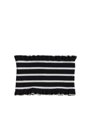 Snood en laine - Bleu marine