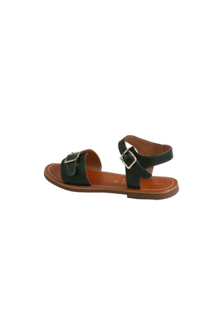 Sandales en cuir - Vert