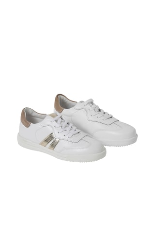 Baskets en cuir - Blanc
