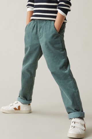 Pantalon en velours - Vert