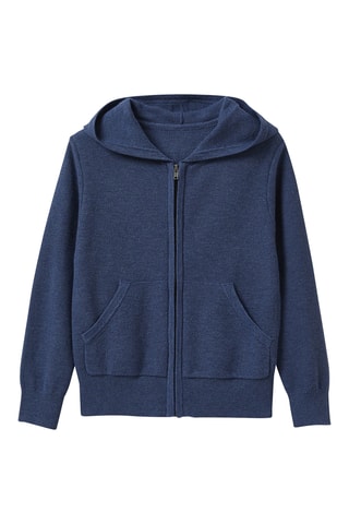 Pull à capuche - Bleu foncé