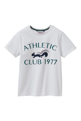 T-shirt en coton biologique - Blanc