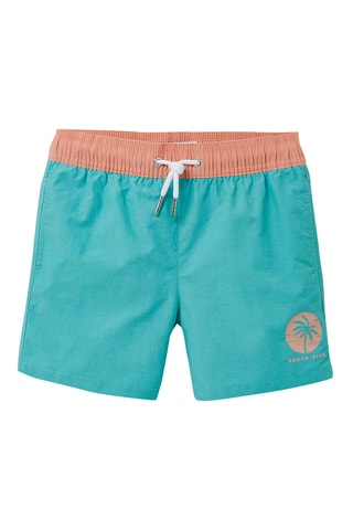 Short de bain - Turquoise