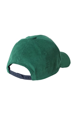 Casquette en velours - Vert foncé