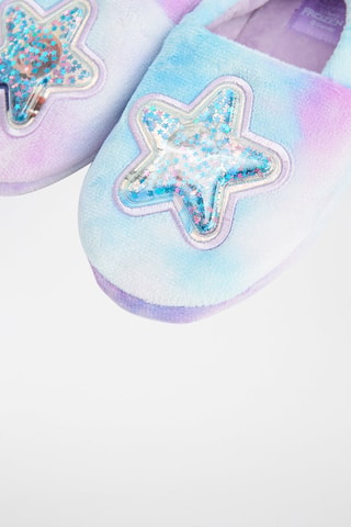 Pantofole tie and dye - Rosa cipria
