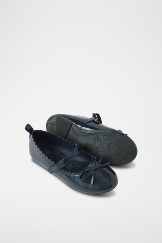 Scarpe baby in vernice - Navy