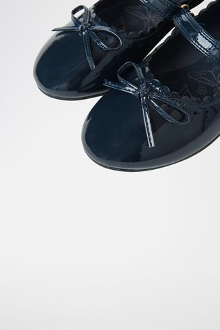 Scarpe baby in vernice - Navy