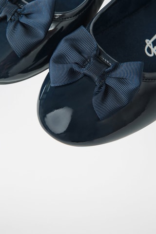 Scarpe baby in vernice - Navy