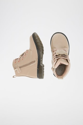 Stivaletti in vernice - Beige