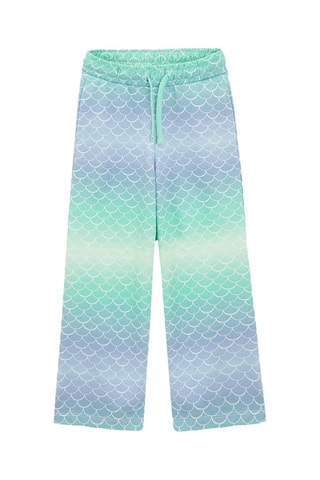 Pantaloni dip and dye - Verde acqua