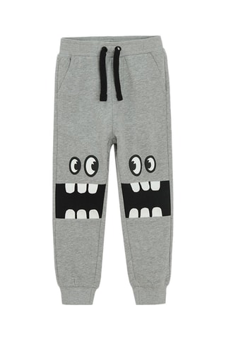 Pantaloni sportivi - Grigio chiaro melange