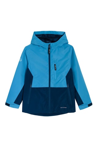 Parka con cappuccio - Blu