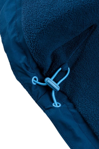 Parka con cappuccio - Blu
