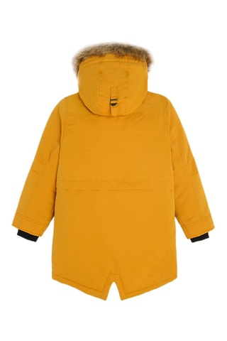 Parka con cappuccio - Senape