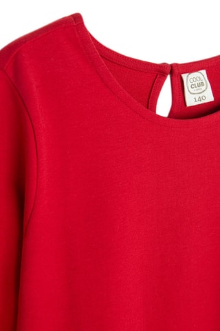 Abito con volant - Rosso