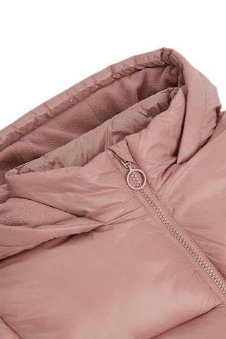 Piumino con cappuccio - Rosa