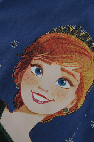 T-shirt Anna Frozen Disney - Blu
