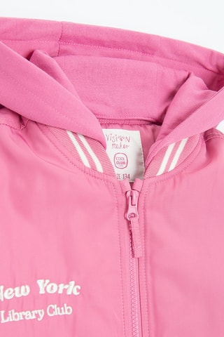 Felpa con cappuccio - Rosa