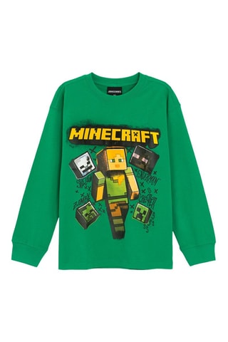 Felpa Minecraft - Verde