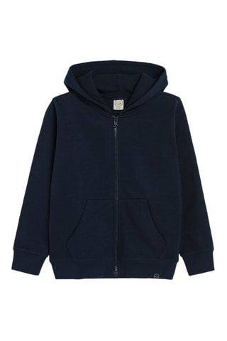 Felpa con cappuccio - Navy