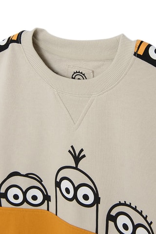 Felpa Minions - Arancione e bianco