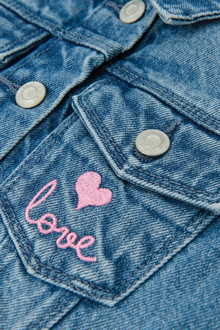 Giacca in jeans - Blu