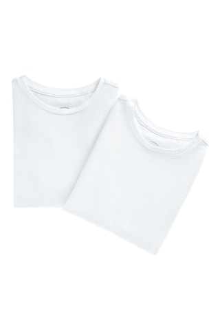 2 t-shirt - Bianco
