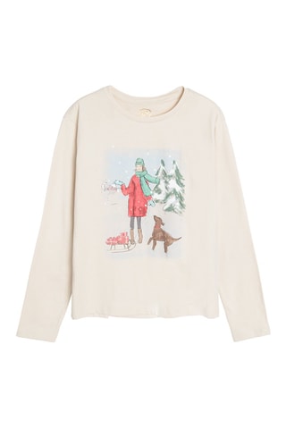 T-shirt - Beige