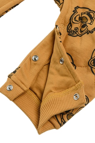 Pigiamino in cotone bio Cip e Ciop Disney - Marrone chiaro