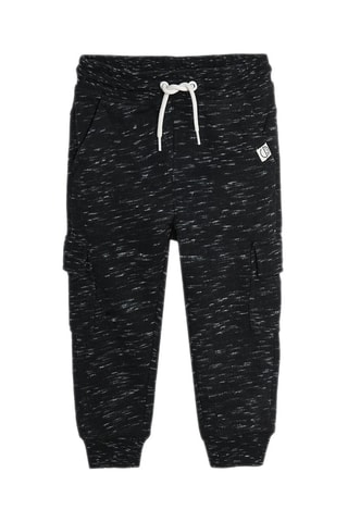 Pantaloni sportivi - Nero melange
