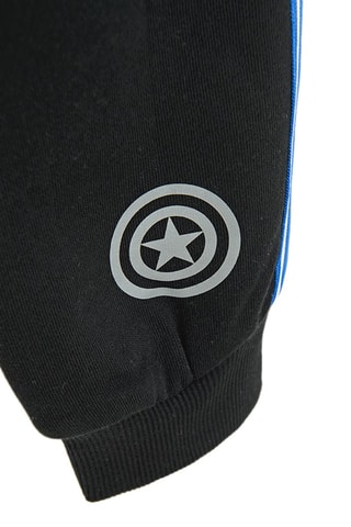 Pantaloni sportivi Captain Marvel Avengers Marvel - Nero