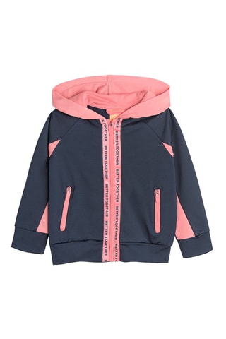 Felpa con cappuccio - Navy