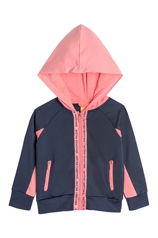 Felpa con cappuccio - Navy