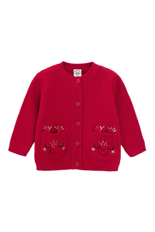 Cardigan - Rosso