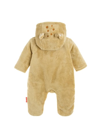 Tutina imbottita con cappuccio Fisher price - Marrone chiaro