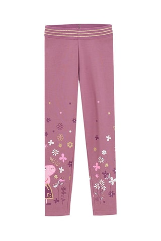 Leggings Peppa Pig - Bordeaux