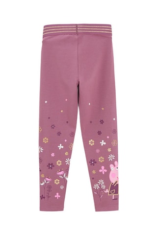 Leggings Peppa Pig - Bordeaux