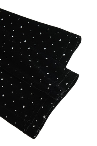Pantaloni in velluto - Nero