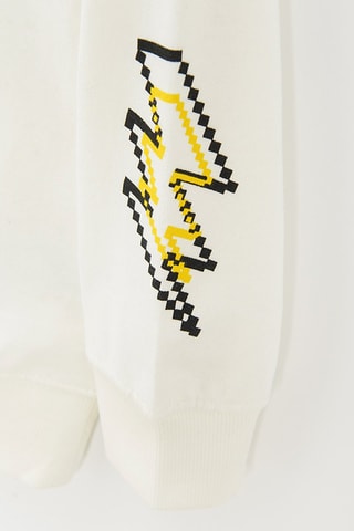 Felpa Pikachu Pokemon - Bianco