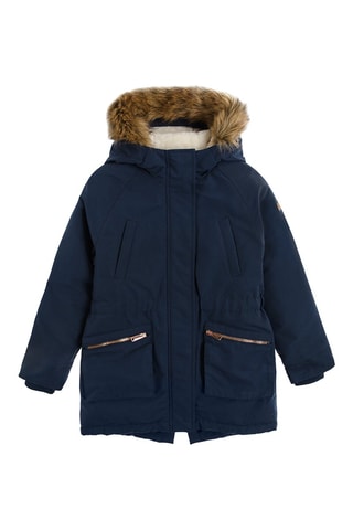 Parka con cappuccio - Navy