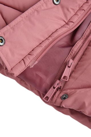 Piumino con cappuccio - Rosa