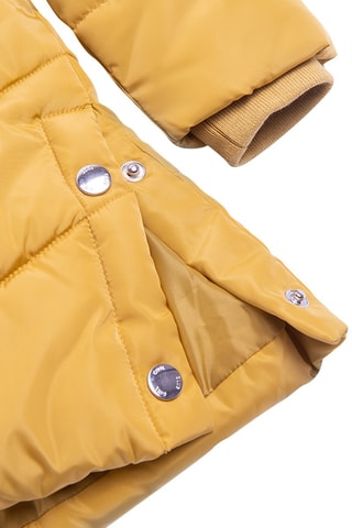 Piumino con cappuccio - Giallo