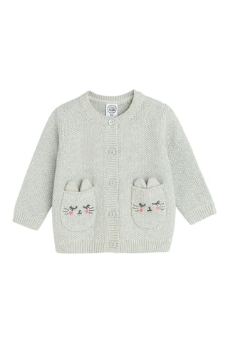 Cardigan - Grigio chiaro