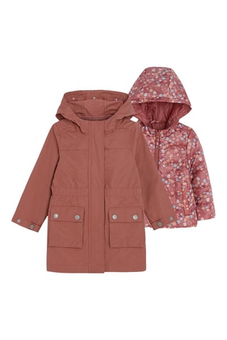 Parka 2 in 1 - Rosa antico