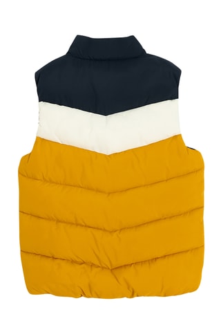 Piumino senza maniche - Giallo
