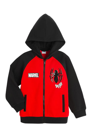 Felpa con cappuccio Spider-Man Avengers Marvel - Nero